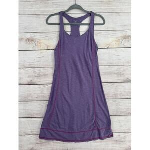 Horny Toad Organic Cotton Lyocell Racerback Performance Dress Womens XS Purple